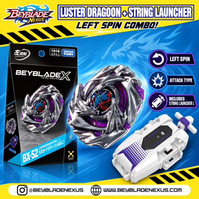 Takara Tomy BEYBLADE X UX-21 Hell Nether Deck Set + Clamp Crab 9