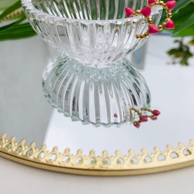 Argolinhas&#x20;de&#x20;a&#x00E7;o&#x20;esmaltadas&#x20;-&#x20;Candy&#x20;Spike