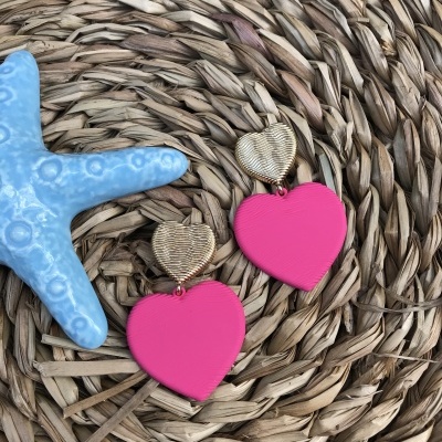 Brincos&#x20;forma&#x20;de&#x20;Cora&#x00E7;&#x00E3;o&#x20;-&#x20;Amor