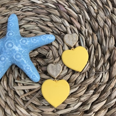 Brincos&#x20;forma&#x20;de&#x20;Cora&#x00E7;&#x00E3;o&#x20;-&#x20;Amor