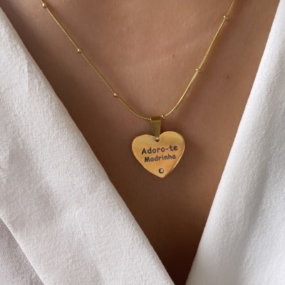 Colar&#x20;adoro&#x20;te&#x20;madrinha