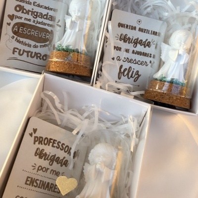 Caixa&#x20;com&#x20;c&#x00FA;pula&#x20;anjinho&#x20;menina&#x20;&#x2F;&#x20;menino