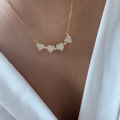 Colar&#x20;lovely&#x20;brilhantes