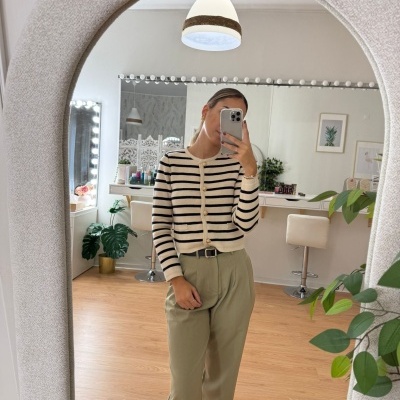 Cardigan&#x20;riscas