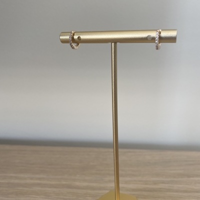 Argolas&#x20;mini&#x20;cristal