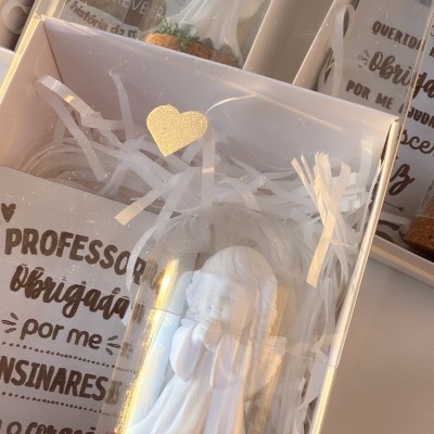 Caixa&#x20;com&#x20;c&#x00FA;pula&#x20;anjinho&#x20;menina&#x20;&#x2F;&#x20;menino