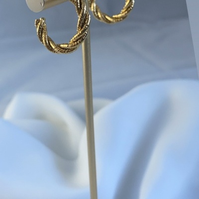 Argolas&#x20;espiral&#x20;&#x3F;martelado&#x3F;