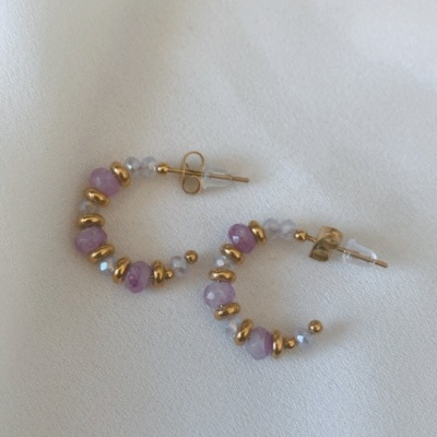 Argolas&#x20;pedrinhas&#x20;coloridas