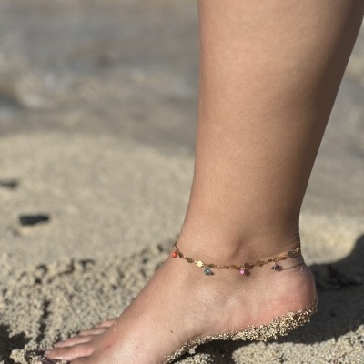 Pulseira&#x20;pedrinhas&#x20;coloridas