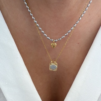 Colar&#x20;estilo&#x20;escapul&#x00E1;rio&#x20;&#x20;olho