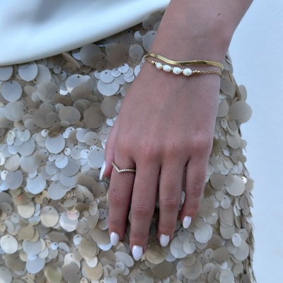 Pulseira&#x20;dupla&#x20;pearl