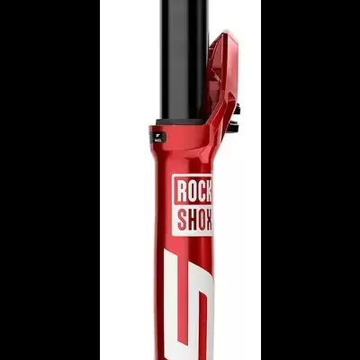 Suspensão de bicicleta RockShox SID Ultimate vermelha e preta