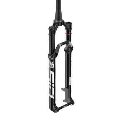 Garfo de suspensão para bicicleta ROCK SHOX preto e branco