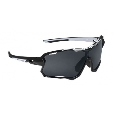 Óculos de sol desportivos com armação preta e lentes escuras