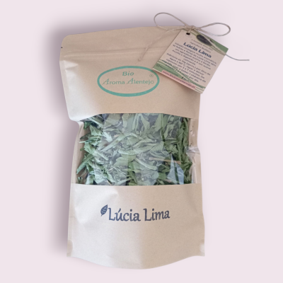 Embalagem Gourmet em papel kraft com fecho zip de Lúcia Lima da Bio Aroma Alentejo