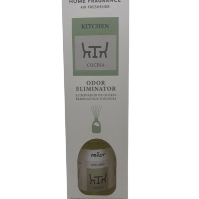 Difusor de fragrância para casa Prady Kitchen embalagem branca