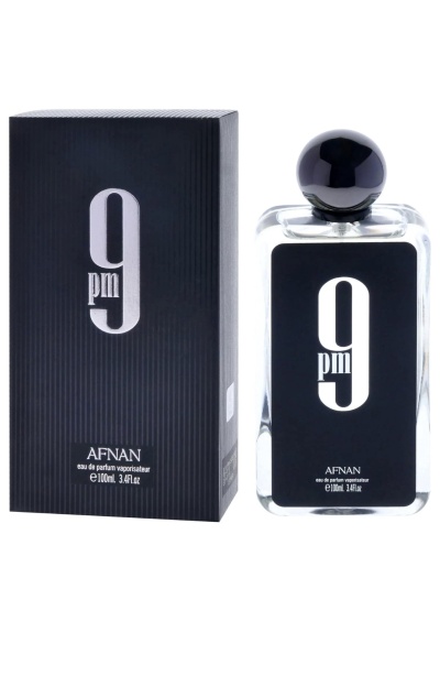 Perfume 9 pm AFNAN com embalagem preta