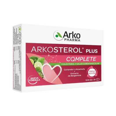Caixa de Arkosterol Plus Complete da Arko Pharma