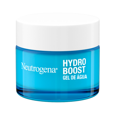 Frasco de gel Neutrogena Hydro Boost com tampa branca