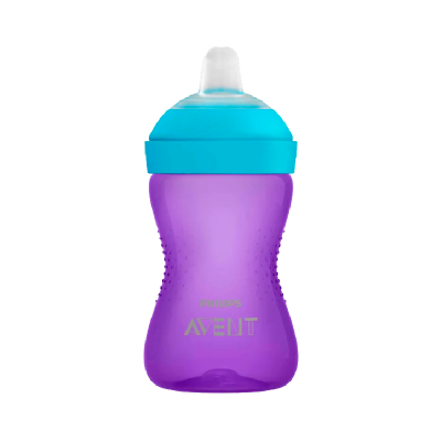 biberão para bebé Philips Avent roxo e azul