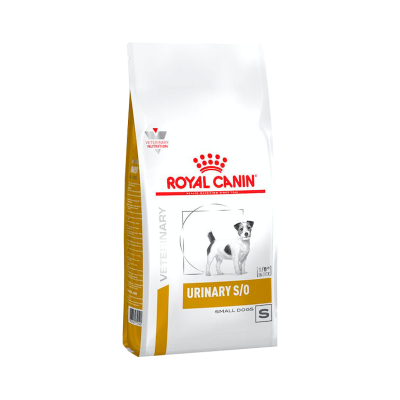 Saco de comida para cães Royal Canin Urinary S/O para cães pequenos