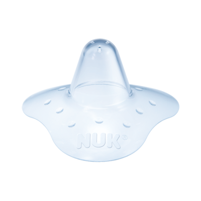 Tetina transparente de silicone da marca NUK