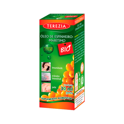 Embalagem de suplemento óleo de espinheiro-marítimo bio Terezia
