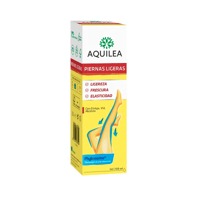 Embalagem do gel Aquilea Piernas Ligeras para pernas, 100 ml
