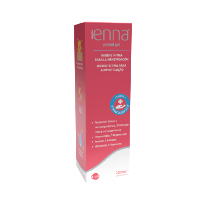 Gel higiene íntima enna embalagem rosa 200 ml
