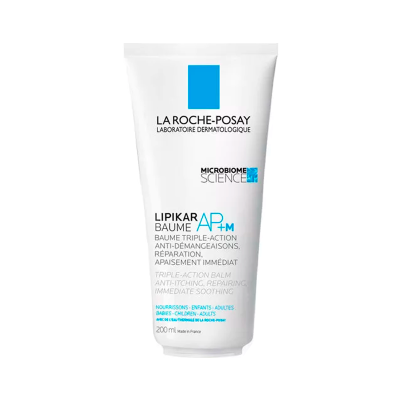 Creme Lipikar Baume AP+M da La Roche-Posay 200 ml tubo branco
