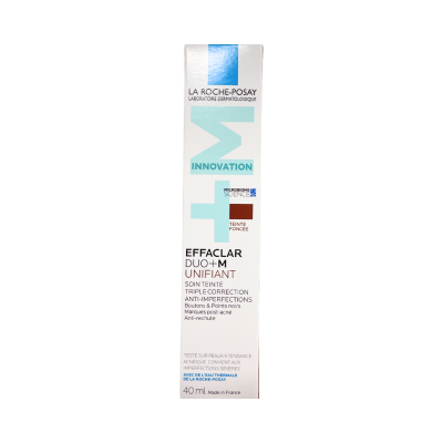 Caixa do produto La Roche-Posay Effaclar Duo+M Unifiant 40 ml