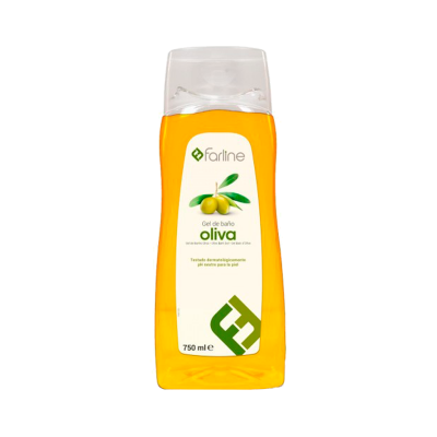 Garrafa de gel de banho Farline oliva 750 ml