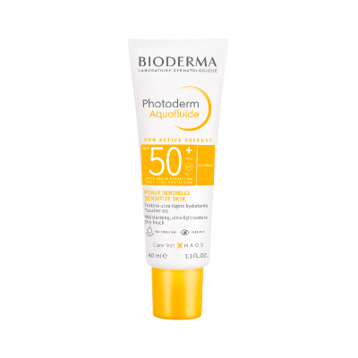 Creme protetor solar Bioderma Photoderm Aquafluide SPF 50+