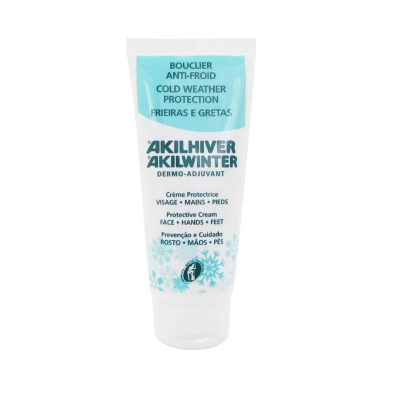 Tubo de creme protector Akilhiver Akilwinter para rosto, mãos e pés