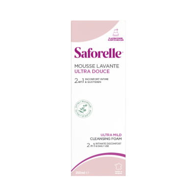 Embalagem do produto Saforelle Mousse Lavante Ultra Douce
