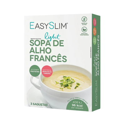 Embalagem EASY SLIM light sopa de alho francês
