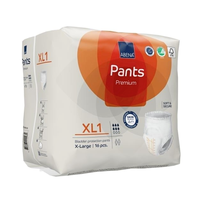 Pacote de fraldas para adultos ABENA Pants Premium XL1