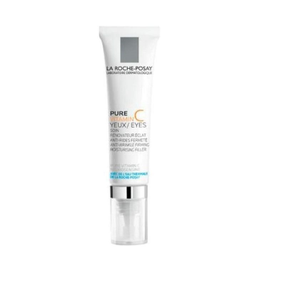 Creme para olhos La Roche-Posay Pure Vitamin C10 em tubo branco