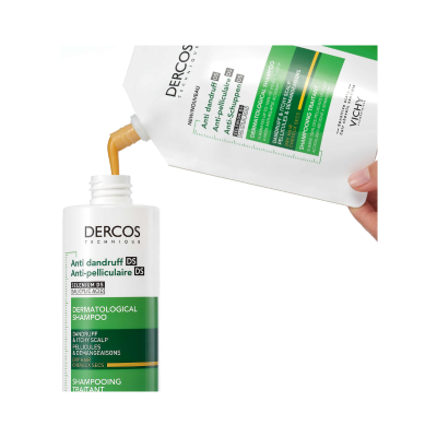 Champô dermatológico Dercos Technique Anti-pelliculaire DS com saco refil