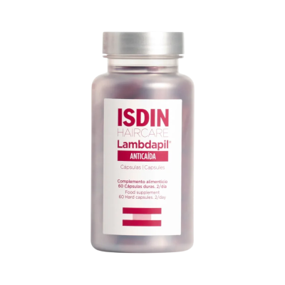 Frasco de cápsulas ISDIN Lambdapil anticaída