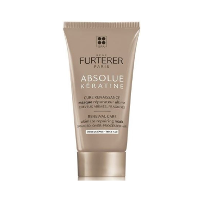 Tubo de creme René Furterer Absolue Kératine para cabelo danificado