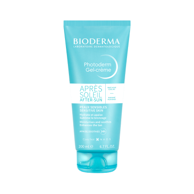 Gel-creme Bioderma Photoderm Après Soleil em tubo azul
