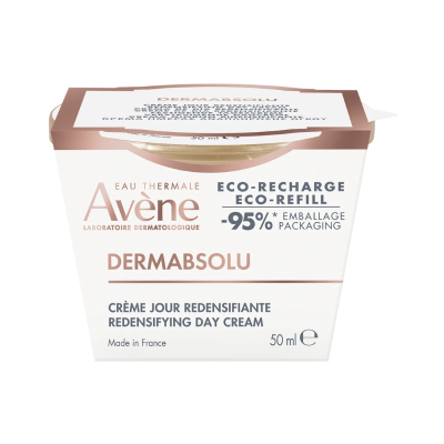 Embalagem de creme de dia redensificante Avène Dermabsolu