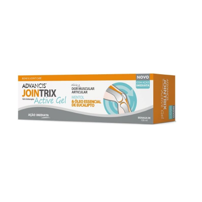 Caixa de Advancis Jointrix Active Gel para dor muscular e articular