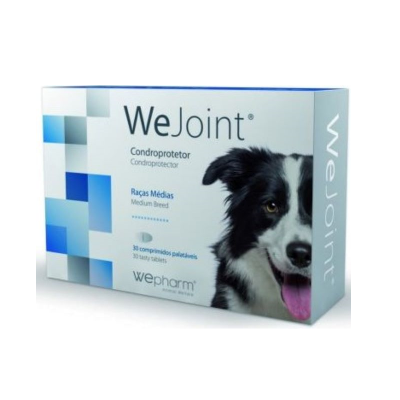 Embalagem de comprimidos para cães WeJoint Condroprotetor para raças médias