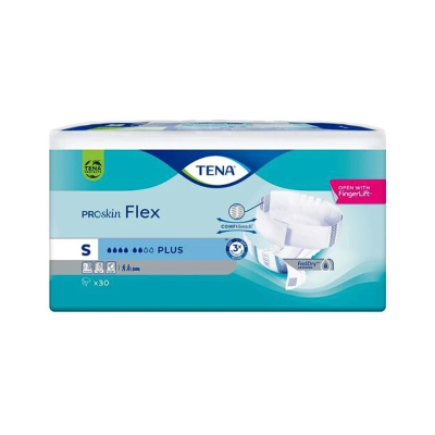 Pacote de fraldas TENA ProSkin Flex tamanho S
