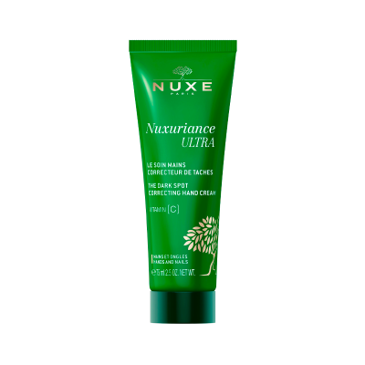 Creme para mãos Nuxe Nuxuriance Ultra em embalagem verde