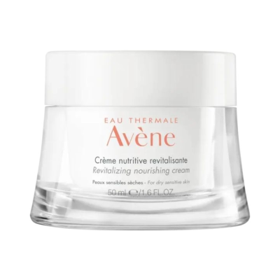 Frasco de creme Avène para peles sensíveis secas