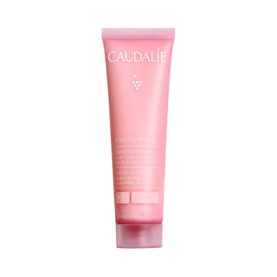 Frasco rosa de creme hidratante Caudalie VinoHydra