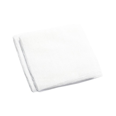 Toalha branca dobrada